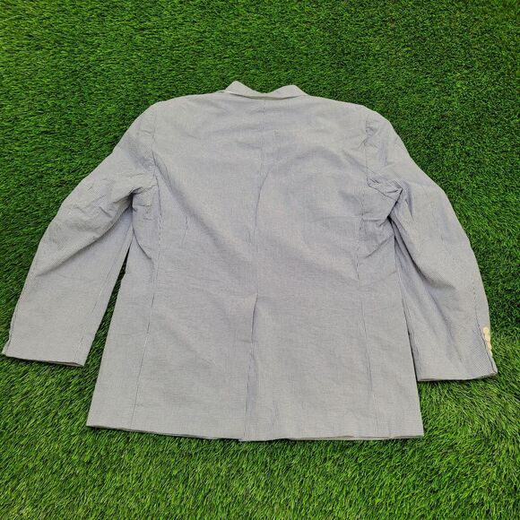 Vintage Pendleton Blazer Jacket M/L 22x29 Blue - Picture 2 of 9